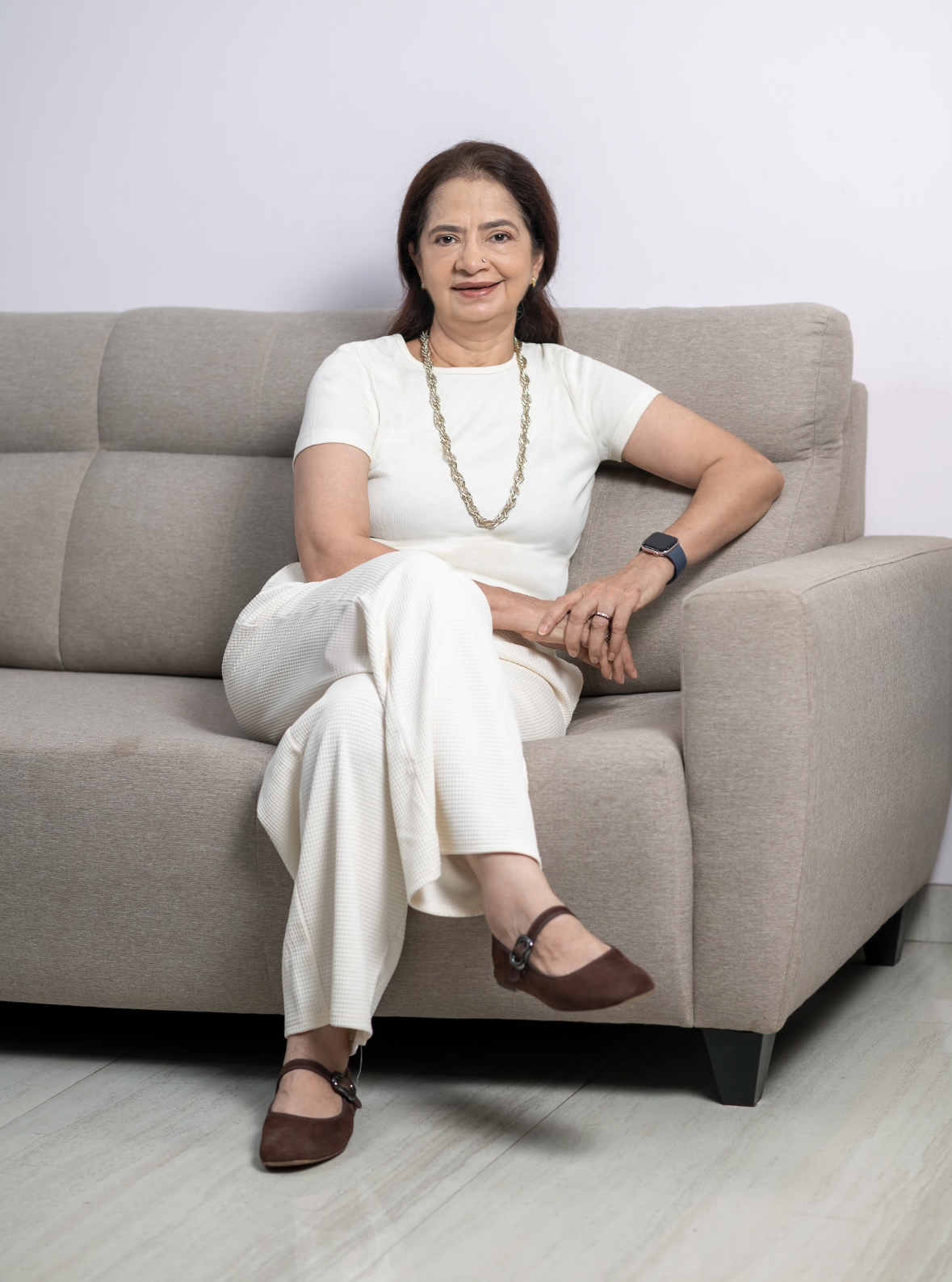 Geeta Saravya — poised and grounded